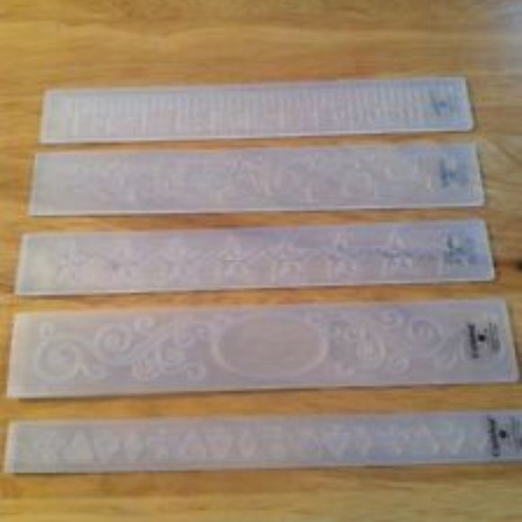 Cuttlebug 5-pc 7 inches Embossing Borders - Measure by Measure - Picture 5 of 13